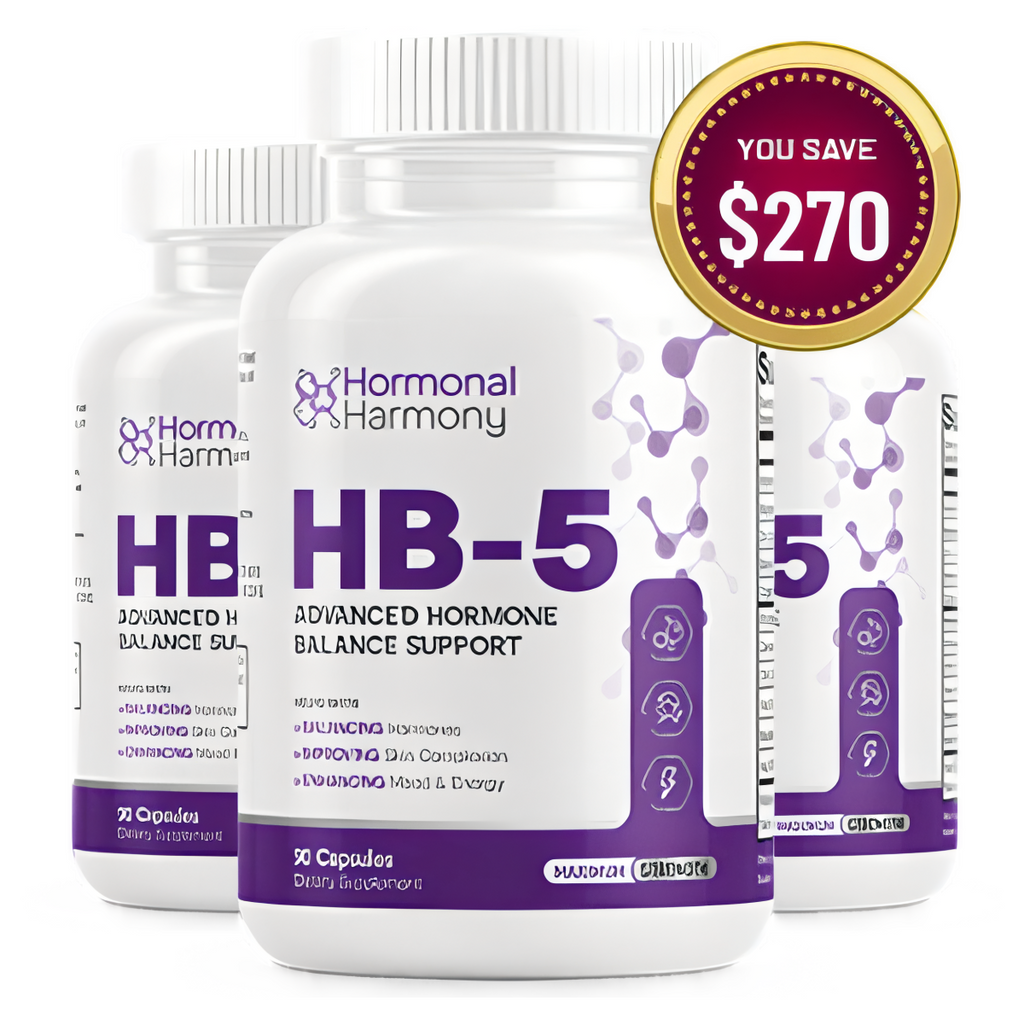 HB-5 (Hormonal Balance 5) - 3 month supply