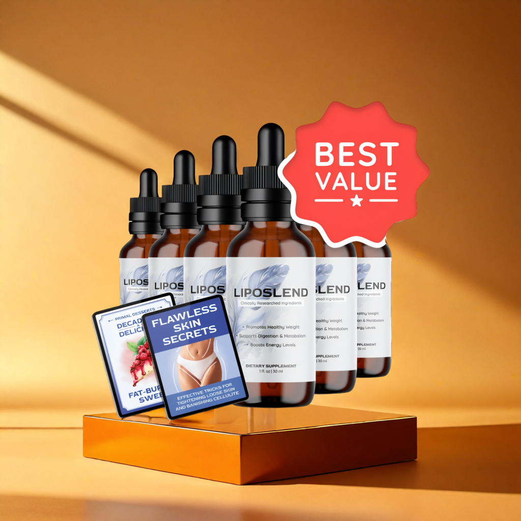 LipoSlend - 6 Bottles + 2  Ebooks